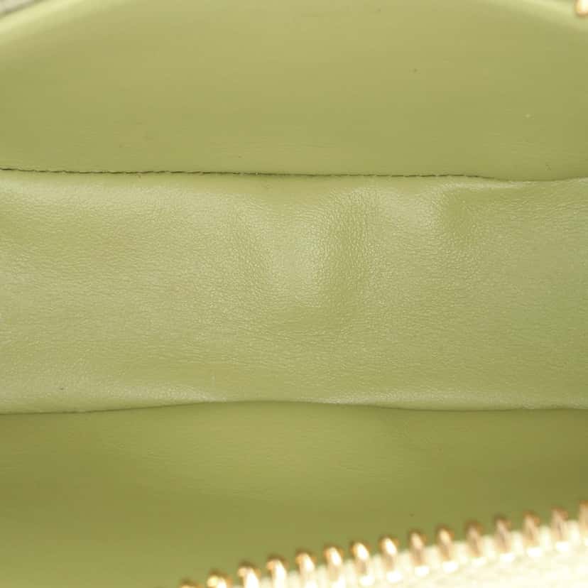 Celine Mini Smooth Calfskin Ava Shoulder Bag Green Leather Very good condition - Model View