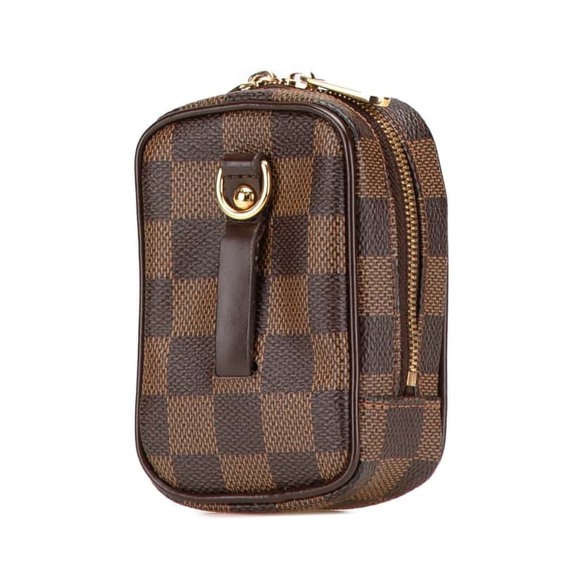 Louis Vuitton Damier Ebene Etui Okapi PM Brown Canvas Very good condition - Back View