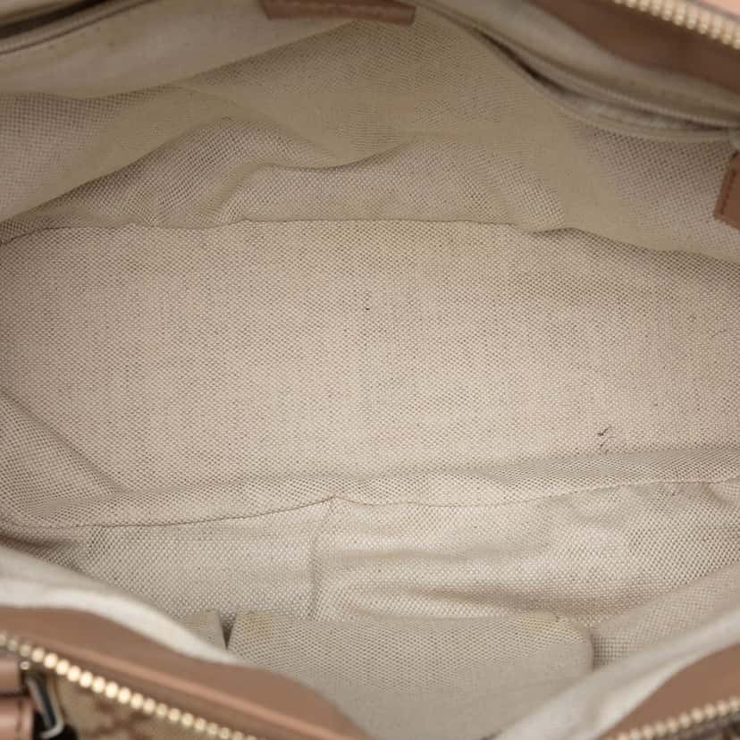 Gucci Diamante Canvas Sukey Satchel Beige Very good condition - Model View