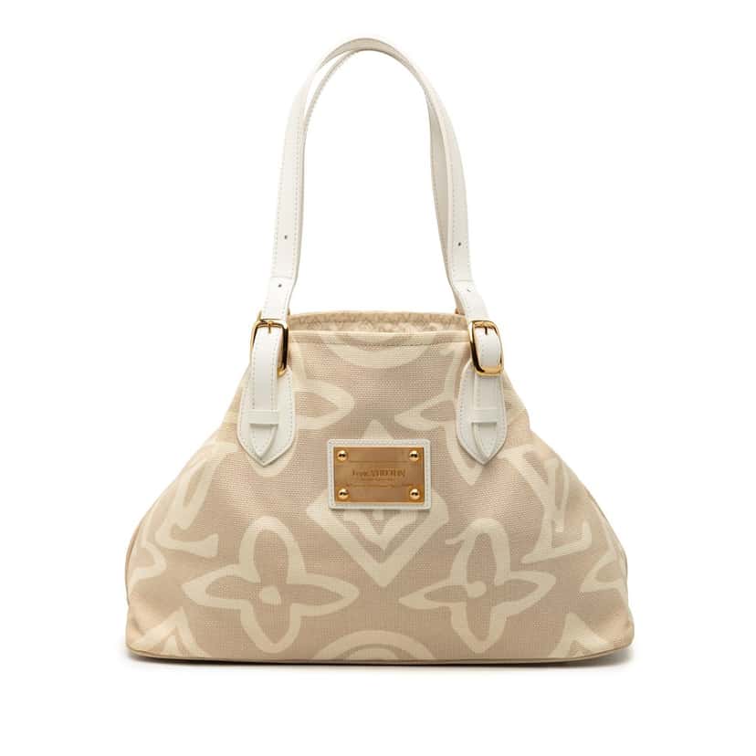 Louis Vuitton Monogram Tahitienne Cabas PM Beige Very good condition - Front View