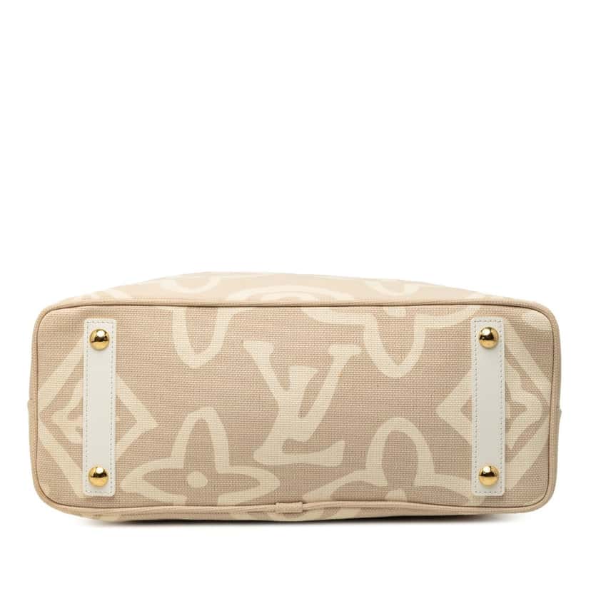 Louis Vuitton Monogram Tahitienne Cabas PM Beige Very good condition - Inside View