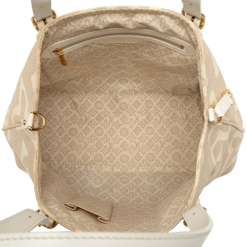 Louis Vuitton Monogram Tahitienne Cabas PM Beige Very good condition - Model View
