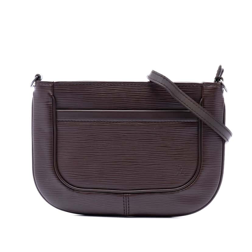 Louis Vuitton Epi Sarvanga Brown Leather Very good condition - Front View