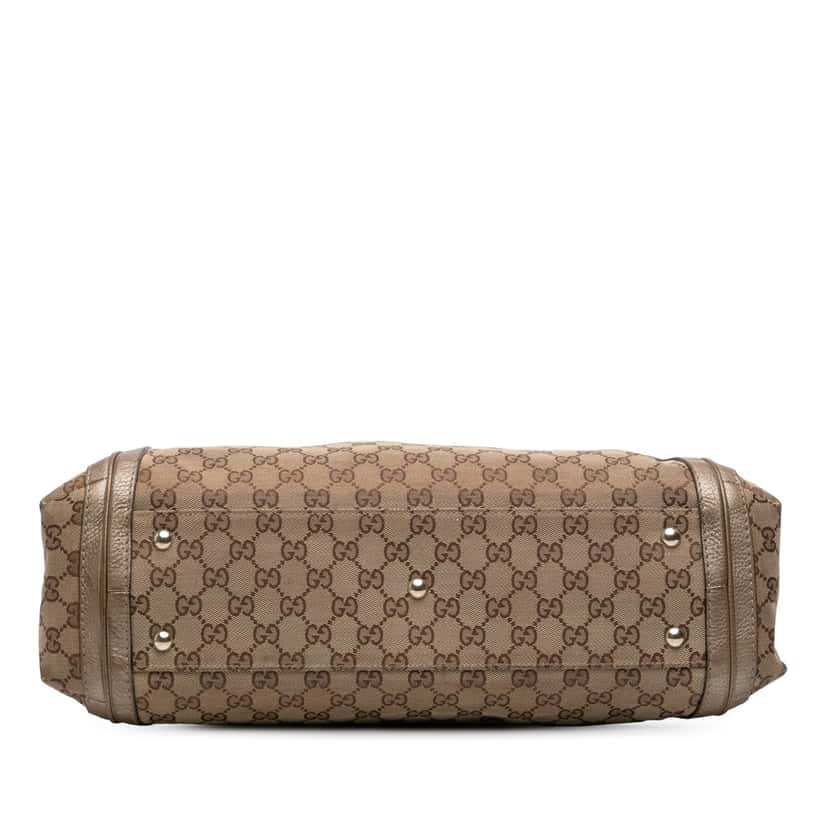 Gucci GG Canvas Bella Convertible Tote Beige Very good condition - Inside View