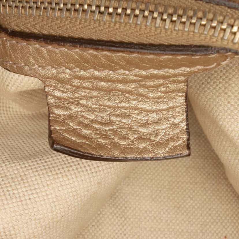 Gucci GG Canvas Bella Convertible Tote Beige Very good condition - Box View
