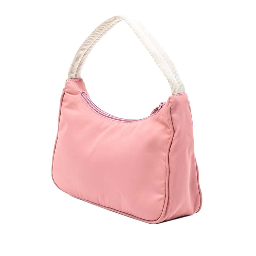 Prada Tessuto Shoulder Bag Pink Very good condition - Back View