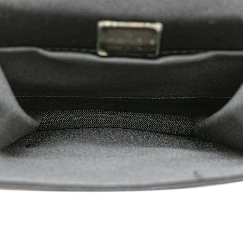 Fendi Mini Nylon FF Lock Crossbody Black Good condition - Model View