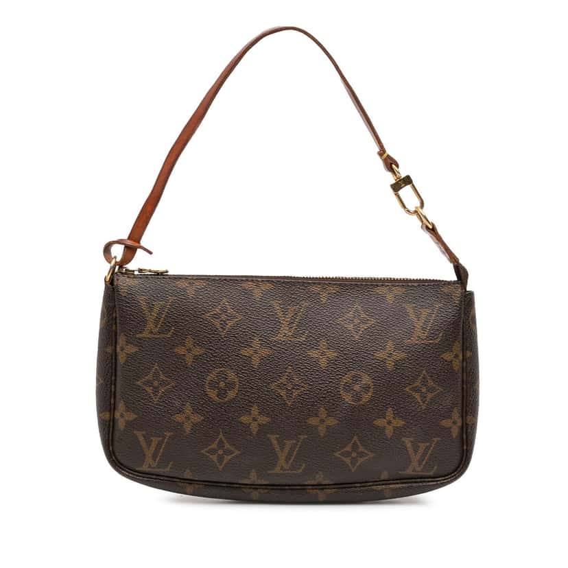 Louis Vuitton Monogram Pochette Accessoires Brown Very good condition - Front View