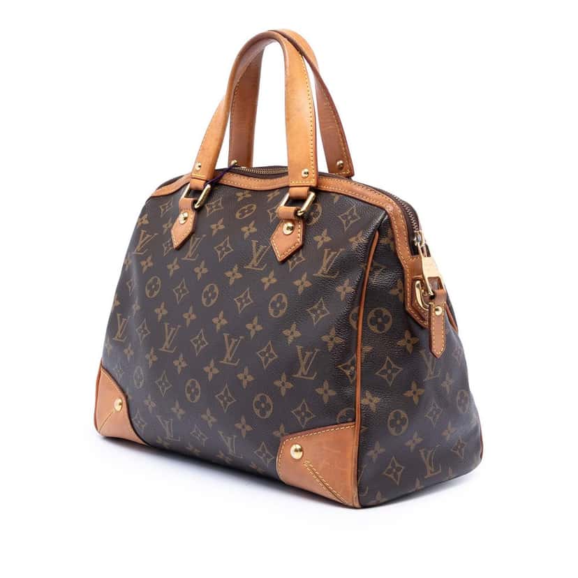 Louis Vuitton Monogram Retiro PM Brown Very good condition - Back View
