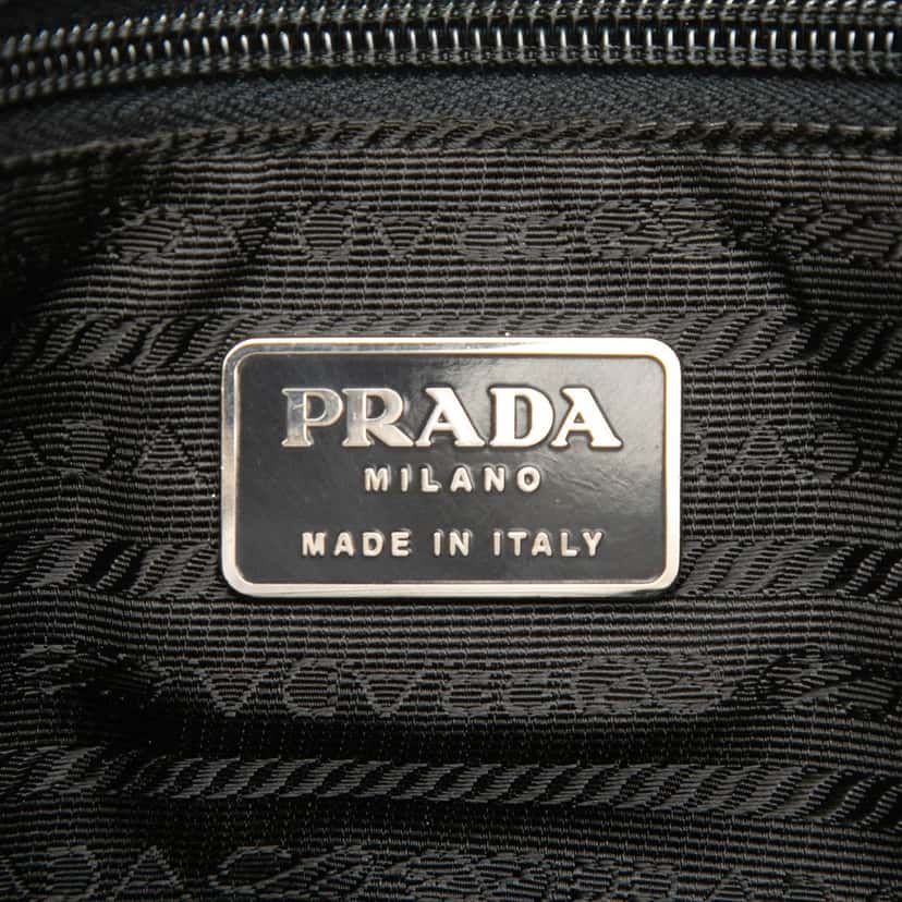Prada Tessuto Tote Black Very good condition - Box View