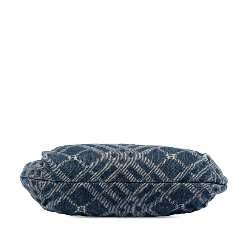 Burberry Nova Check Denim Handbag Blue Very good condition - Inside View