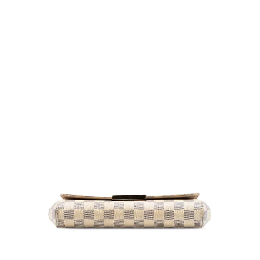 Louis Vuitton Damier Azur Favorite MM White Very good condition - Inside View