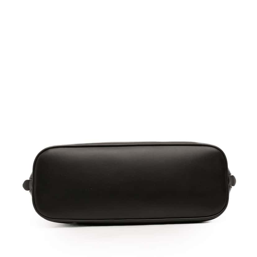 Miu Miu Softy Calfskin Embossed Logo Shoulder Bag Black Leather Very good condition - Inside View