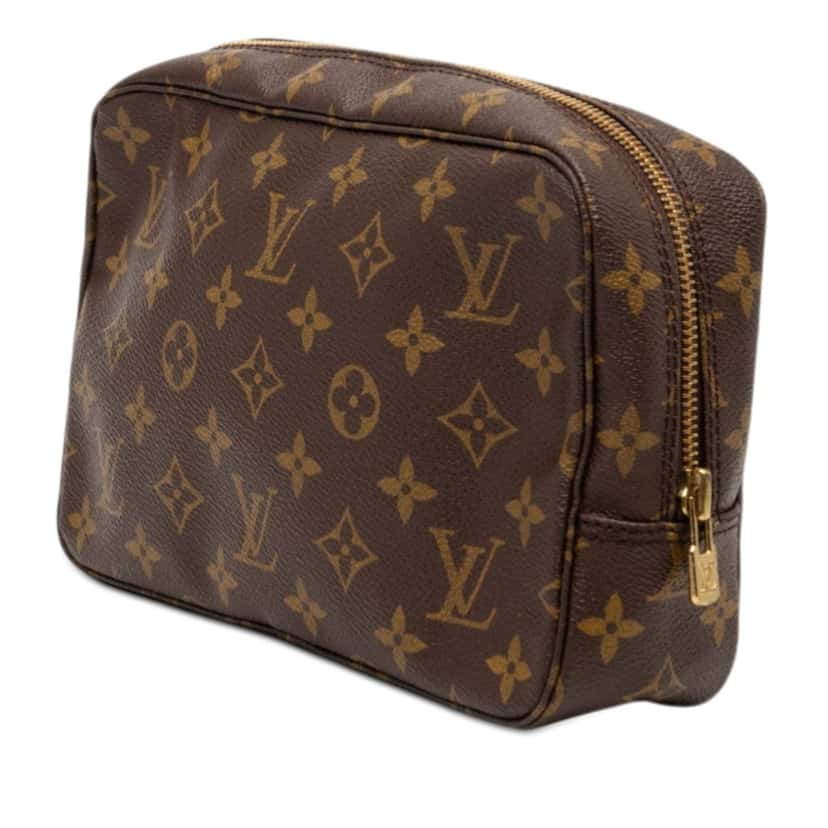 Louis Vuitton Monogram Trousse Toilette 23 Brown Very good condition - Back View