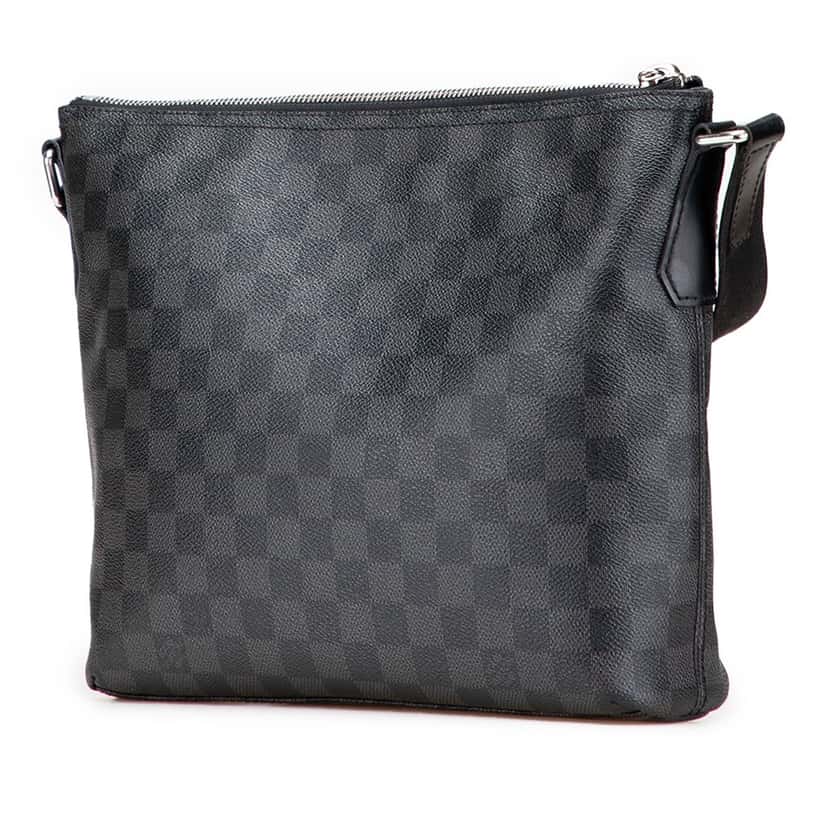 Louis Vuitton Damier Graphite Mick PM Black Canvas Very good condition - Back View
