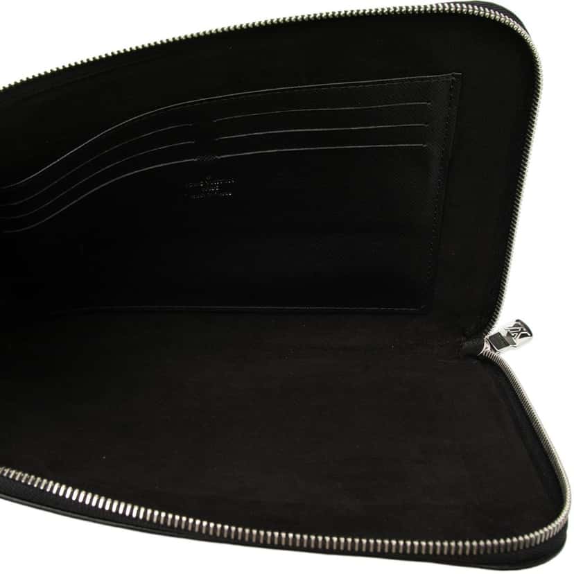 Louis Vuitton Epi Pochette Jour PM Black Leather Very good condition - Model View