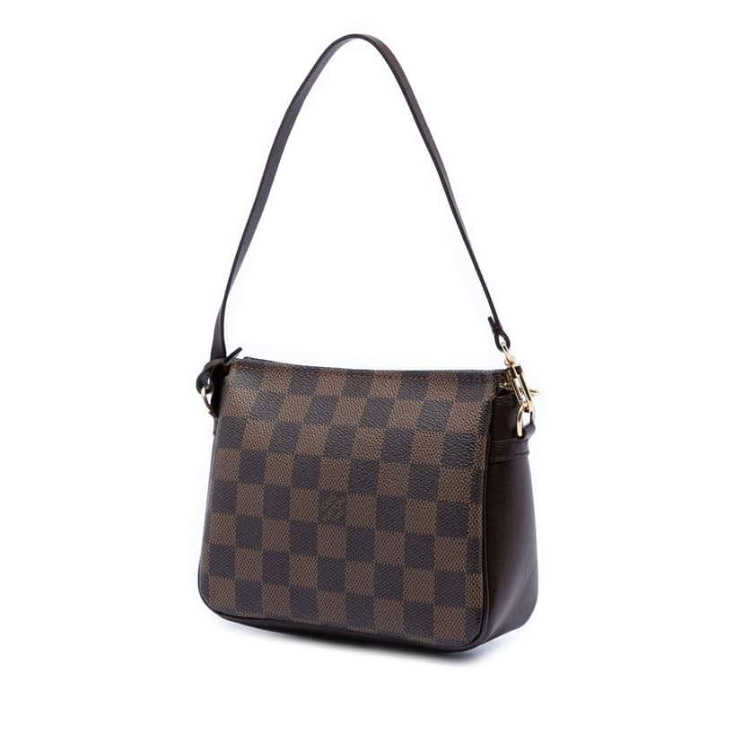 Louis Vuitton Damier Ebene Trousse Pochette Brown Very good condition - Back View