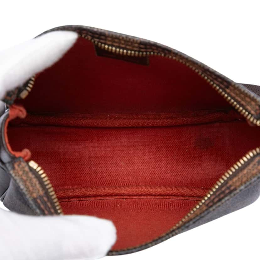 Louis Vuitton Damier Ebene Trousse Pochette Brown Very good condition - Model View