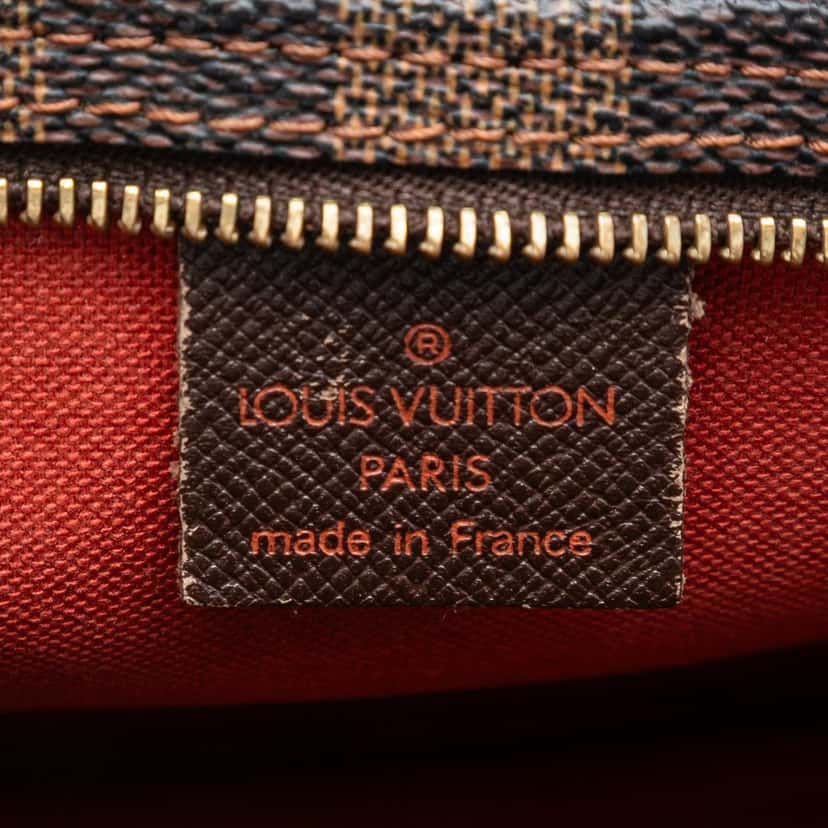 Louis Vuitton Damier Ebene Trousse Pochette Brown Very good condition - Box View