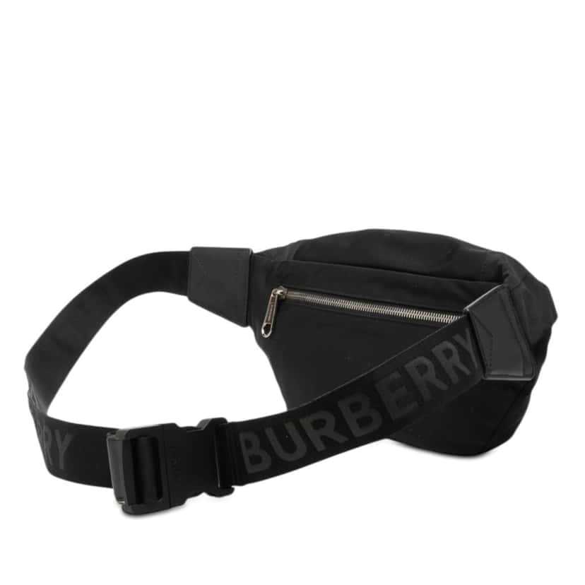 Burberry Nylon Sonny Belt Bag Black Very good condition - Back View
