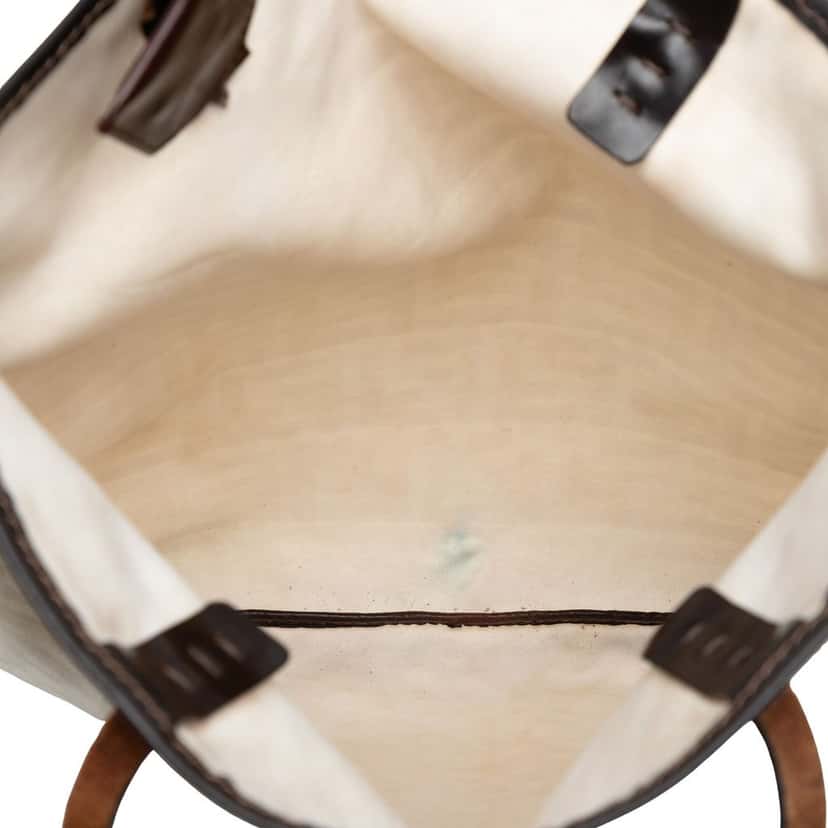 Fendi Zucca Canvas Tote Brown Very good condition - Model View