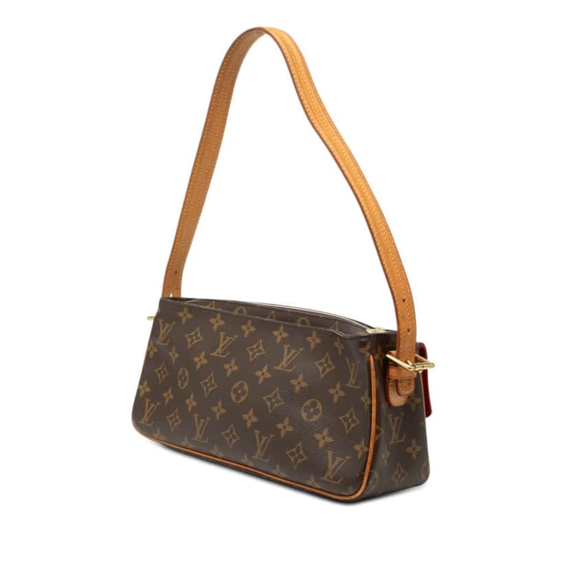 Louis Vuitton Monogram Viva Cite MM Brown Good condition - Back View