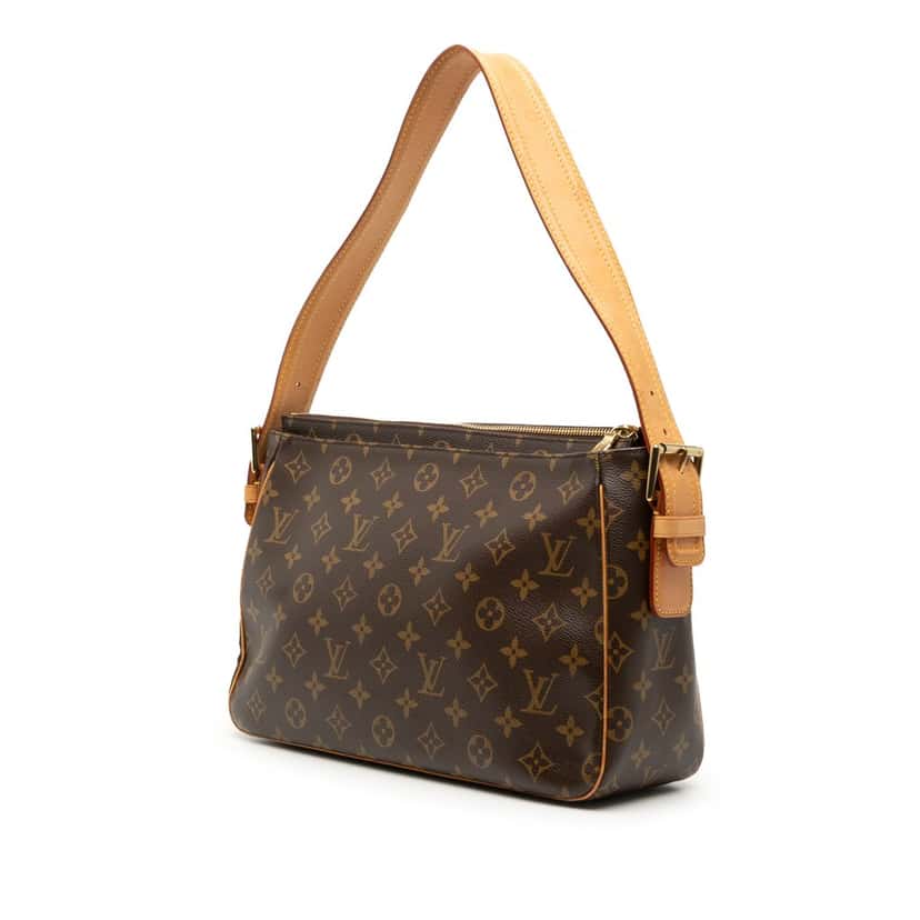 Louis Vuitton Monogram Viva Cite GM Brown Very good condition - Back View