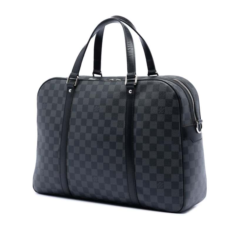 Louis Vuitton Damier Graphite Jorn Black Very good condition - Back View