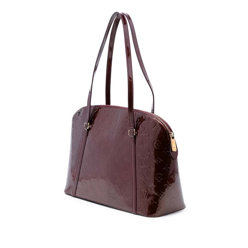 Louis Vuitton Monogram Vernis Avalon Purple Leather Very good condition - Back View