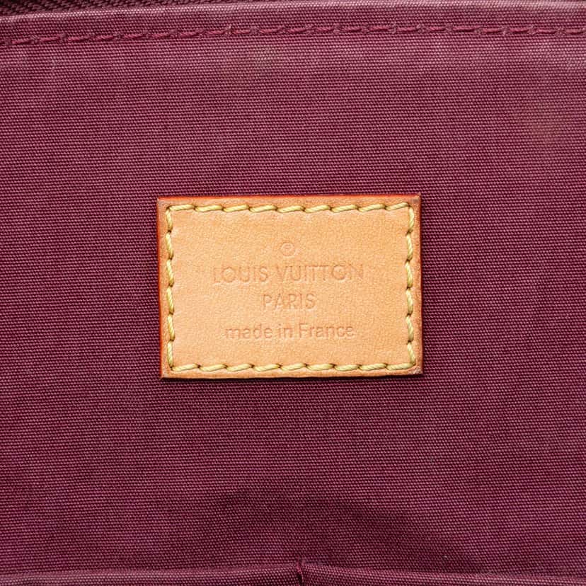 Louis Vuitton Monogram Vernis Avalon Purple Leather Very good condition - Box View
