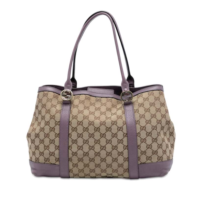 Gucci GG Canvas Miss GG Tote Beige Very good condition - Front View