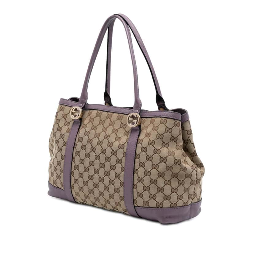 Gucci GG Canvas Miss GG Tote Beige Very good condition - Back View