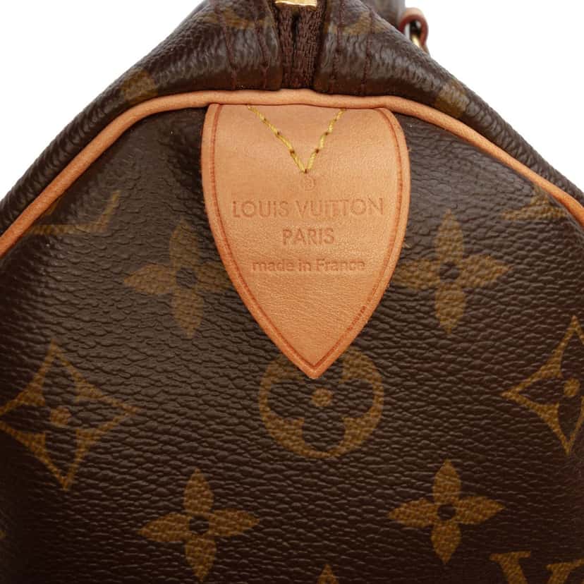 Louis Vuitton Monogram Speedy 35 Brown Very good condition - Box View