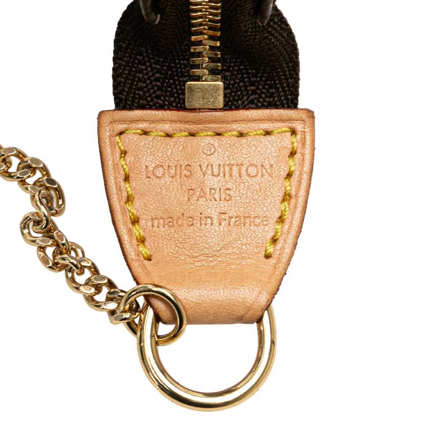 Louis Vuitton Monogram Mini Pochette Accessoires Brown Very good condition - Box View