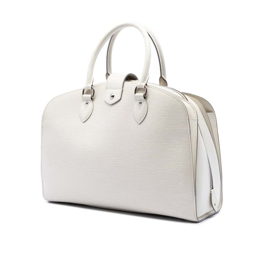 Louis Vuitton Epi Pont Neuf GM White Leather Very good condition - Back View