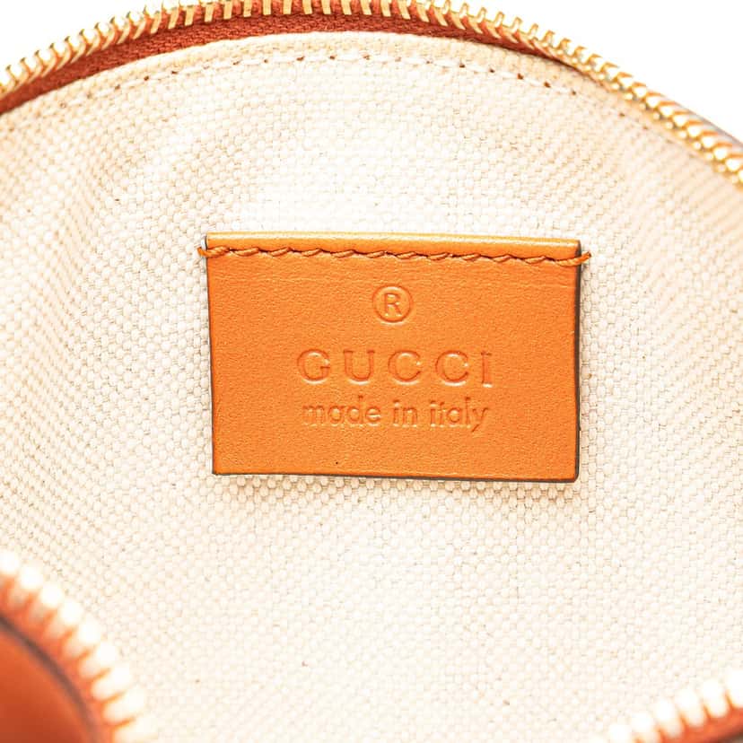 Gucci Medium Diamante Canvas Craft Tote Beige Very good condition - Box View
