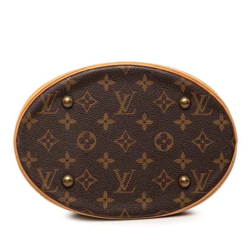 Louis Vuitton Monogram Petit Bucket Brown Very good condition - Inside View