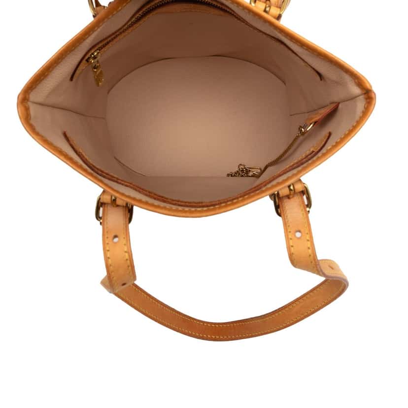 Louis Vuitton Monogram Petit Bucket Brown Very good condition - Model View