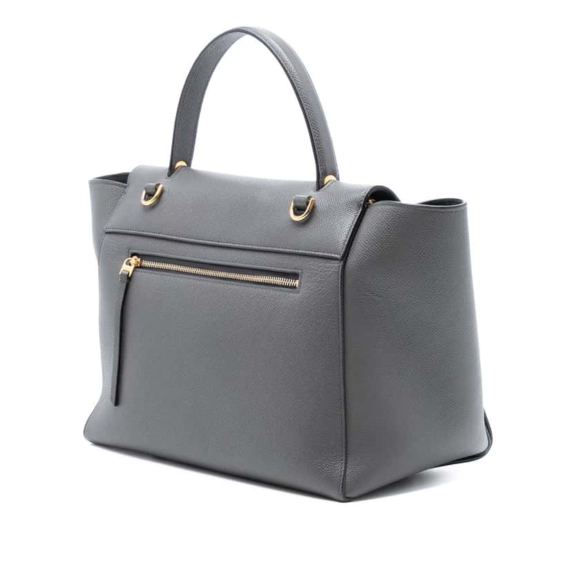 Celine Mini Grained Calfskin Belt Bag Other Leather Very good condition - Back View