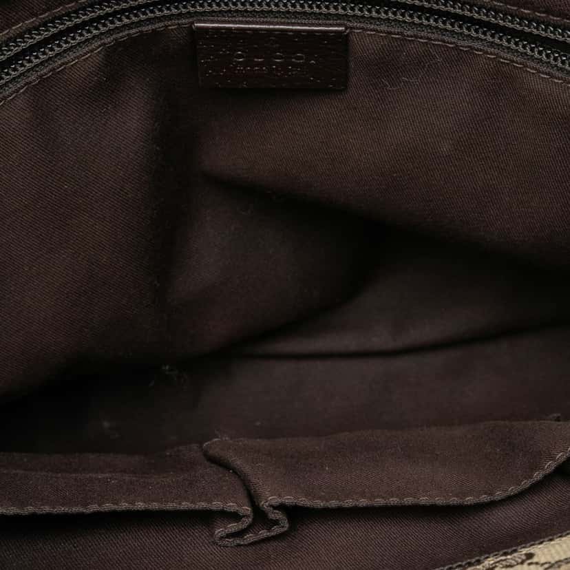 Gucci GG Canvas Web Crossbody Beige Very good condition - Model View