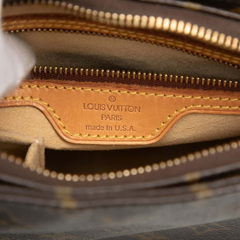 Louis Vuitton Monogram Looping MM Brown Very good condition - Box View