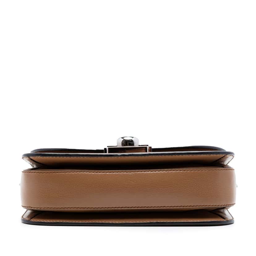 Prada Glace Calf Arcade Crossbody Brown Leather Very good condition - Inside View