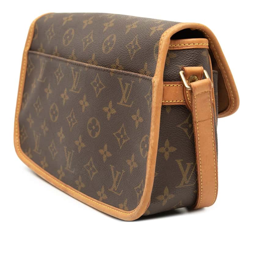 Louis Vuitton Monogram Sologne Brown Very good condition - Back View