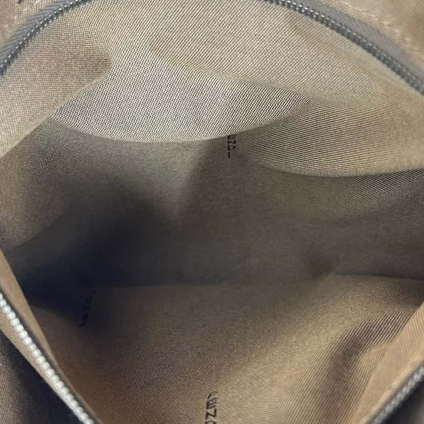 Fendi Leather Maxi Baguette Flap Bag Brown Leather Very good condition - Box View