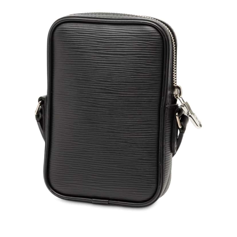 Louis Vuitton Epi Initials Danube PPM Black Leather Very good condition - Back View