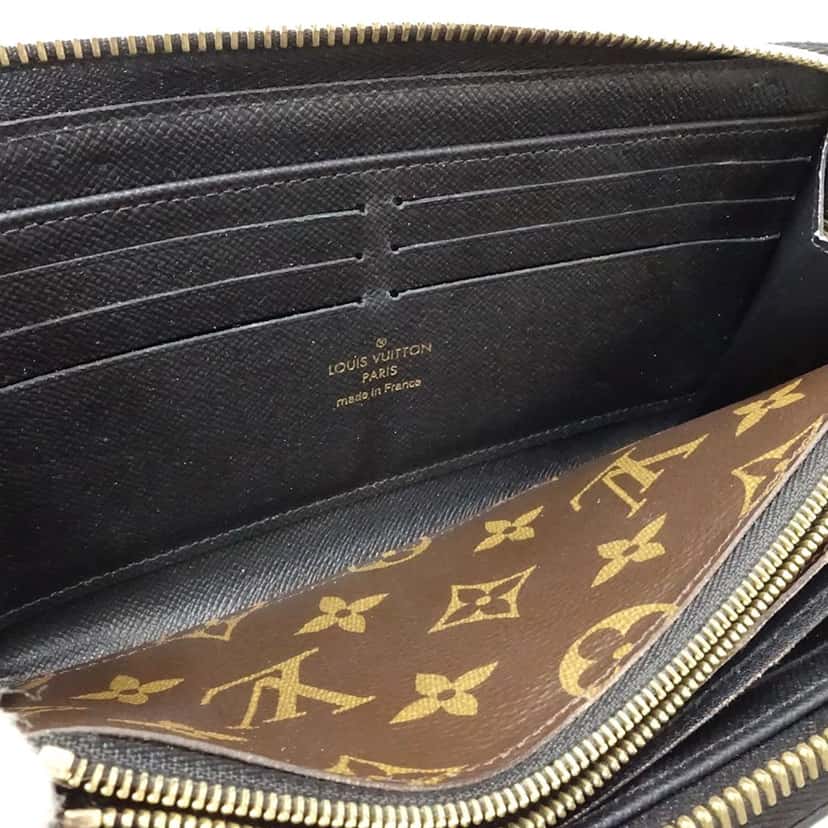 Louis Vuitton Monogram Retiro Zippy Wallet Brown Very good condition - Model View