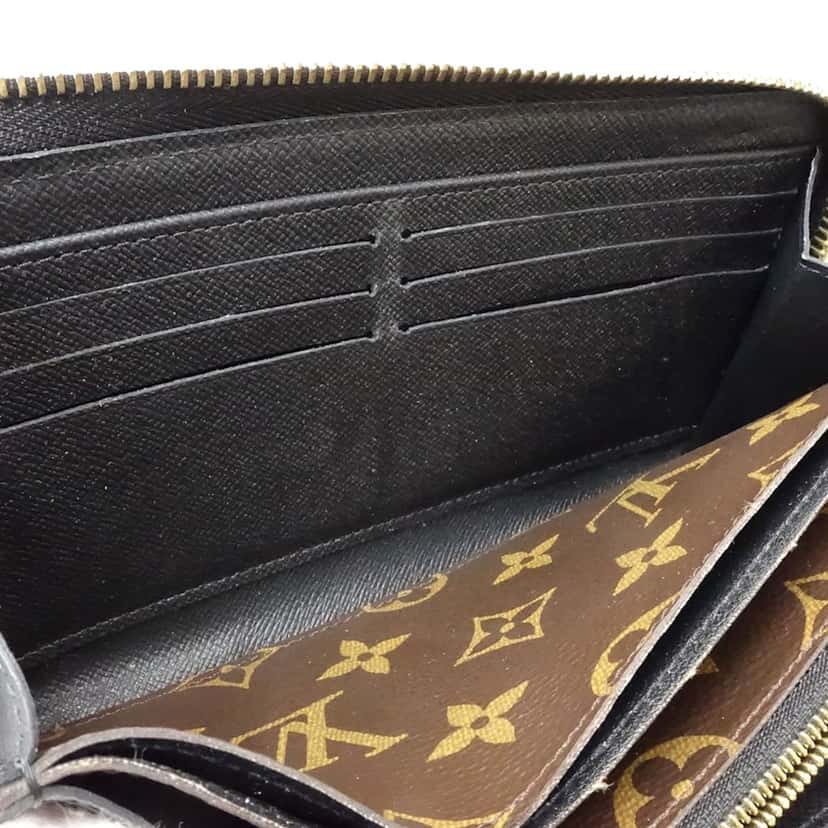 Louis Vuitton Monogram Retiro Zippy Wallet Brown Very good condition - Box View