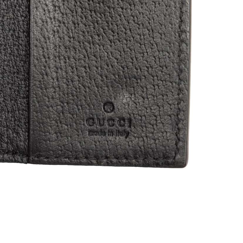 Gucci GG Marmont Leather Key Case Black Leather Very good condition - Box View