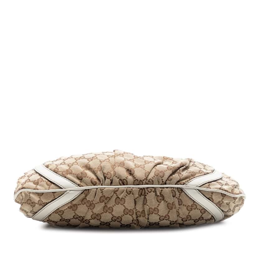 Gucci GG Canvas Abbey D Ring Crossbody Beige Very good condition - Inside View