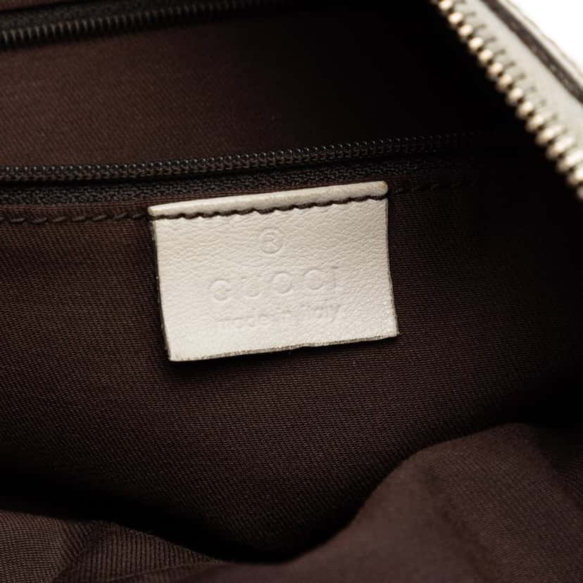 Gucci GG Canvas Abbey D Ring Crossbody Beige Very good condition - Box View